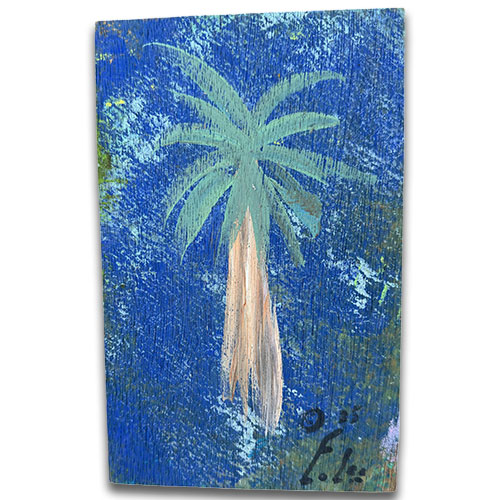 Ernest Lee 6x9 Palmetto Tree WP5695
